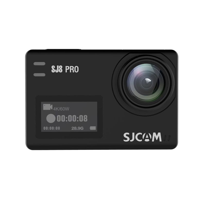 Pack Cámara Deportiva SJCAM SJ8 PRO 4K 60FPS Dual 5G Estabilizador giroscópico 2 Baterias-2