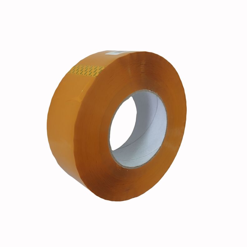 Pack 36 huinchas adhesiva Amarilla 300 Mts 48mm Ancho-1