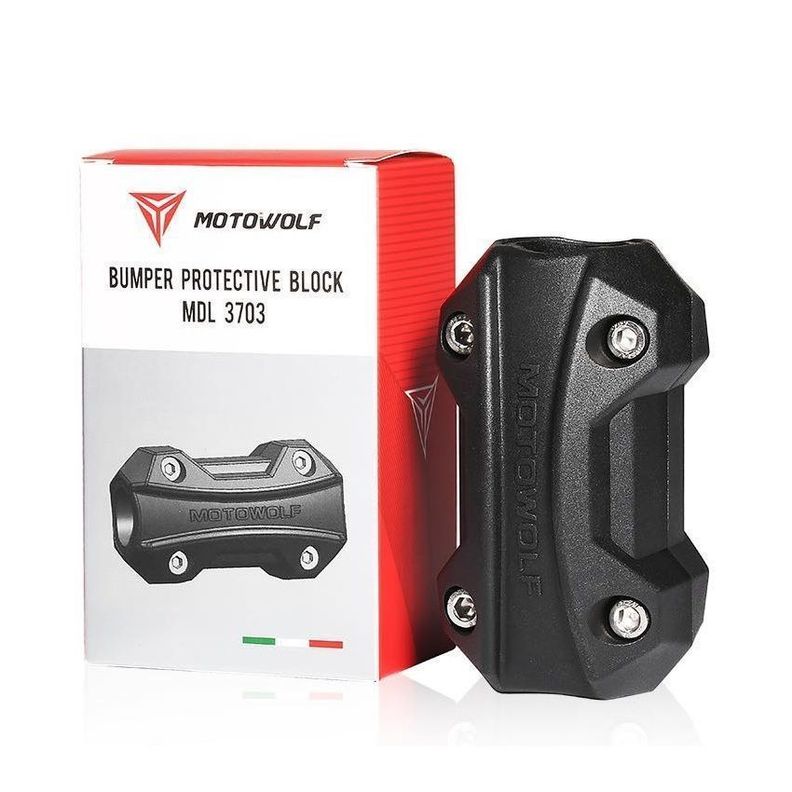 Protector Parachoques Deslizador De Barra Motowolf 3701-5