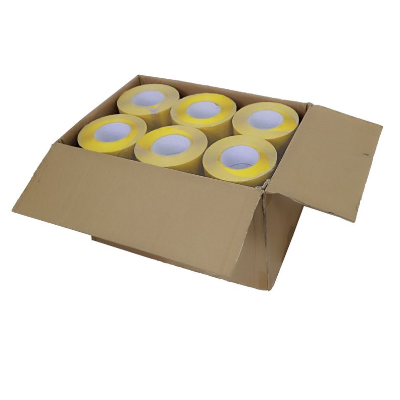 Pack 36 Cintas de Embalaje Transparente 300 Mts 48mm Ancho-4