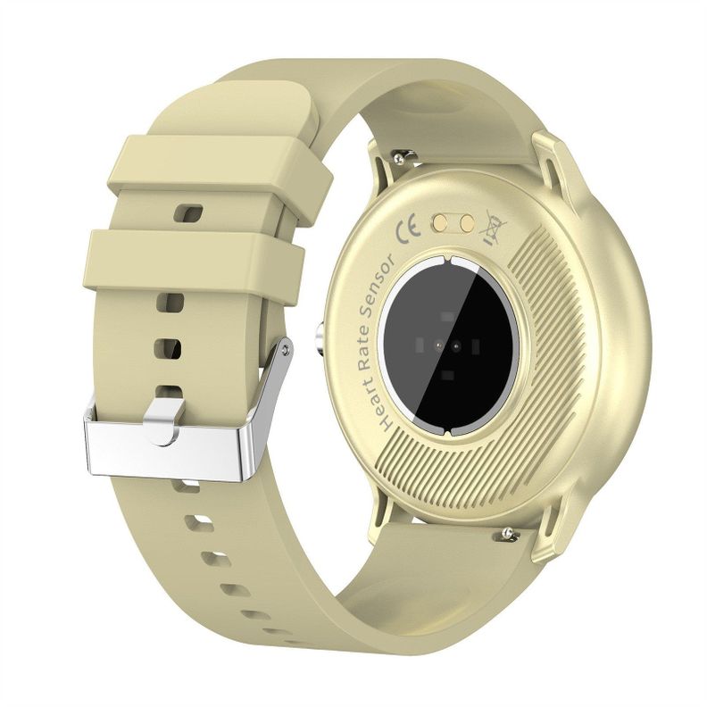 SmartWatch Reloj Inteligente Bluetooth ZL02 Pantalla Full Touch - Beige-3