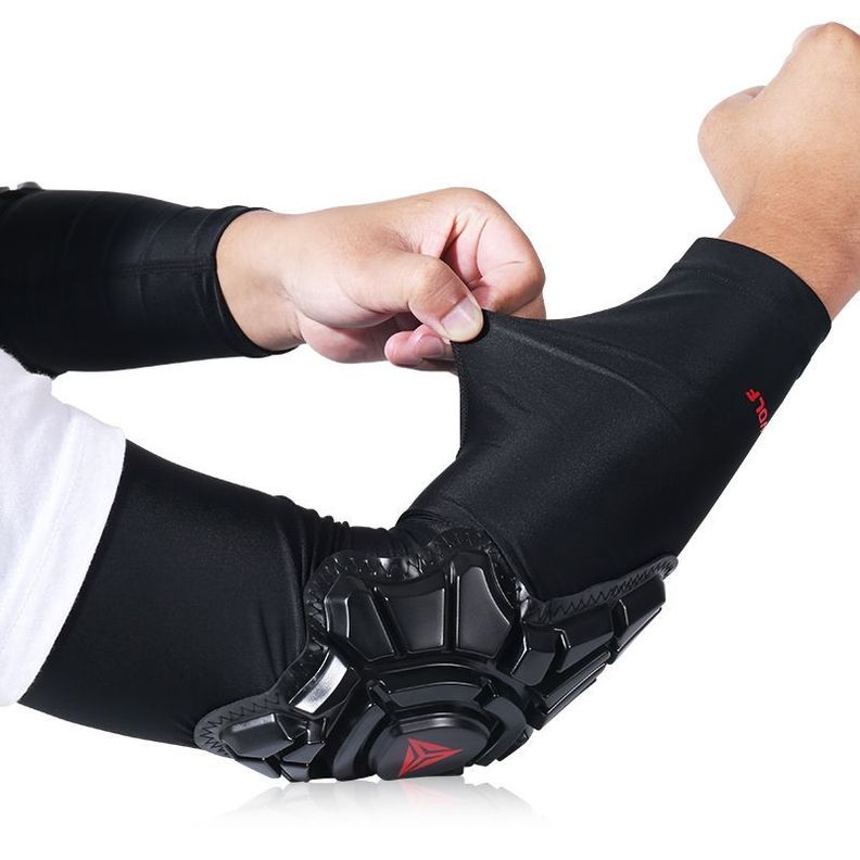 Mangas con coderas para motociclismo y deportes Motowolf 1020-3