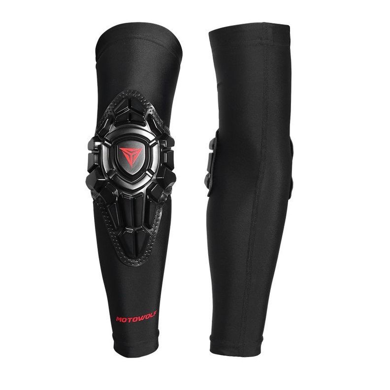 Mangas con coderas para motociclismo y deportes Motowolf 1020-1