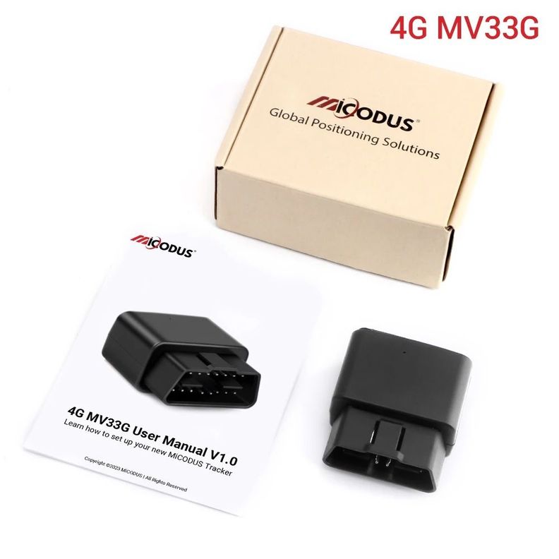 Rastreador GPS 4G MV33G OBD2 GPS tracker-2
