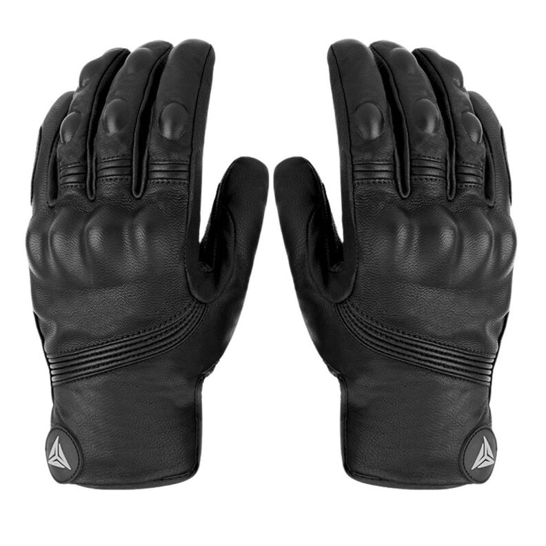 Guantes de Cuero invierno para Motociclismo Motowolf 0303B-4