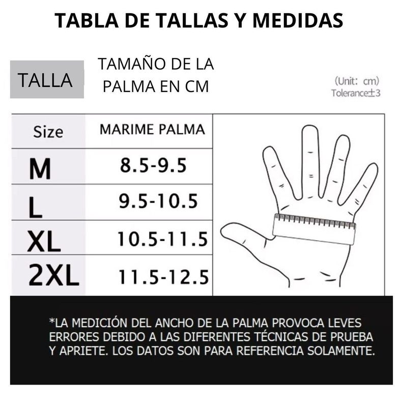  Guantes de Cuero invierno para Motociclismo Motowolf 0305B-7