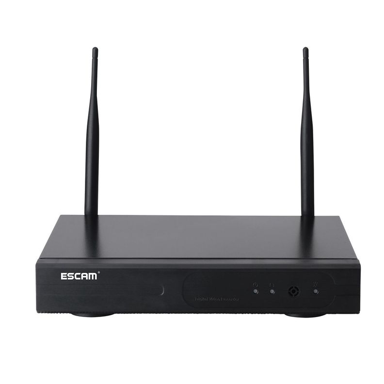 Kit NVR 4 Cámaras de seguridad IP Wifi 1296P Escam WNK404 3MP-3