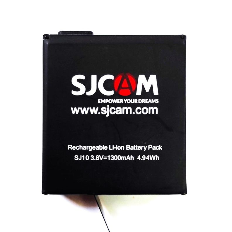 Batería de litio 1300mAh para cámara deportiva SJCAM SJ10 y SJ11 SERIES-0