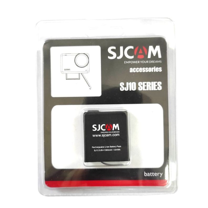 Batería de litio 1300mAh para cámara deportiva SJCAM SJ10 y SJ11 SERIES-5