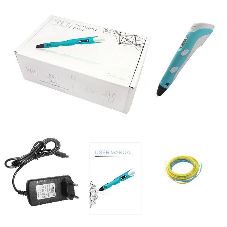 Lapiz impresora 3D ABS RP100B LCD 1,75 mm - Azul-3