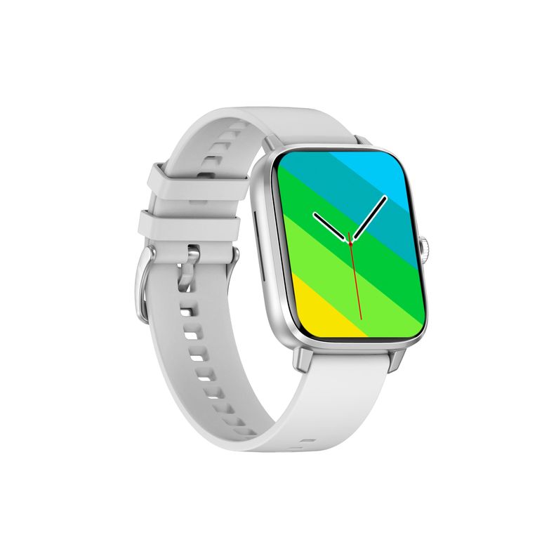 Smartwatch NO.1 DT102 Reloj Inteligente Bluetooth llamadas - Plata-0