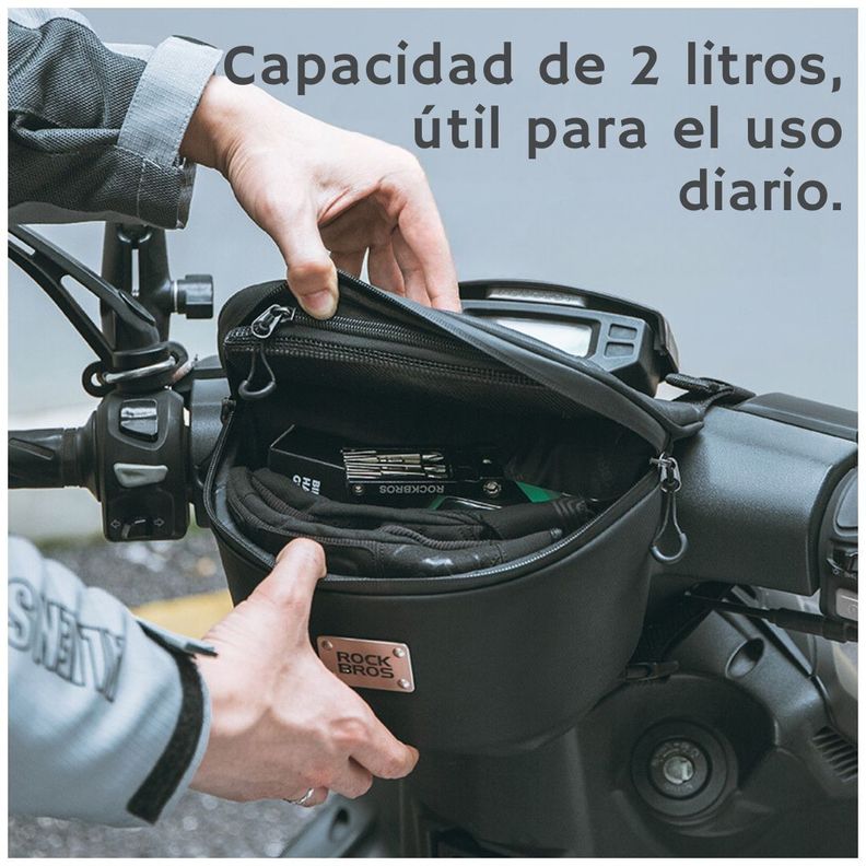 Bolso de moto manubrio scooter Rockbros B113-4