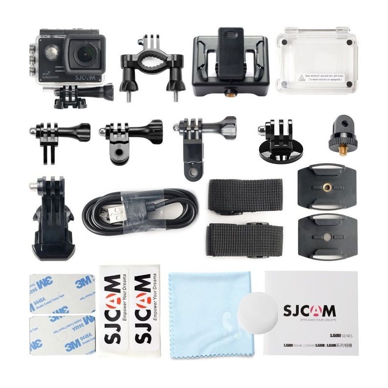 Cámara Deportiva SJCAM SJ5000X 4K WIFI Gyro estabilizador-6