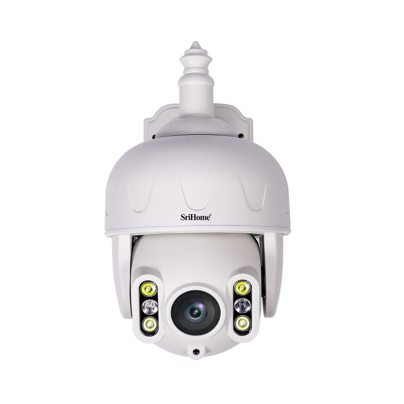Camara IP Wifi Exterior 5MP 5G QHD Sricam SH028B Audio y ranura micro SD-2