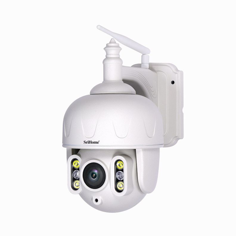 Camara IP Wifi Exterior 5MP 5G QHD Sricam SH028B Audio y ranura micro SD-0