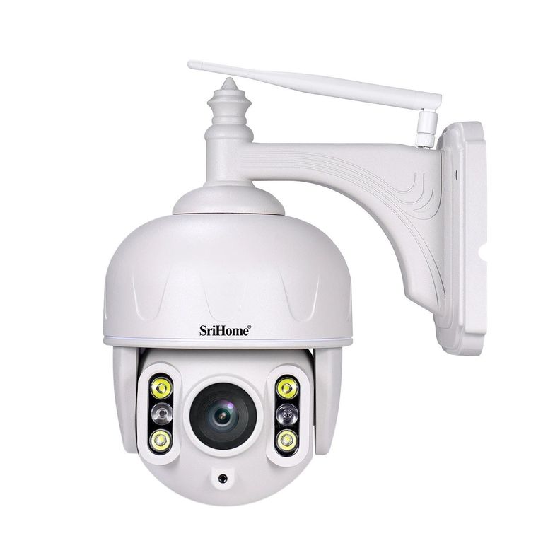Camara IP Wifi Exterior 5MP 5G QHD Sricam SH028B Audio y ranura micro SD-3