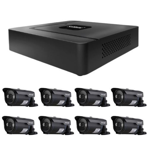 Kit NVR Srihome: 8 camaras SP007 + NVR NVS003 16CH-3