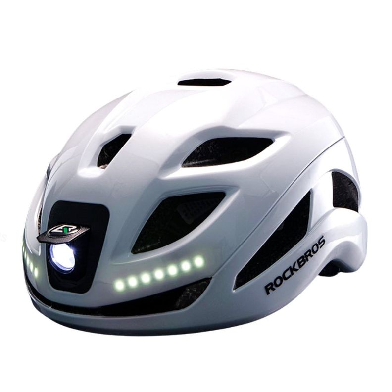 Casco de ciclismo con luces recargable Rockbros ZK-077-0