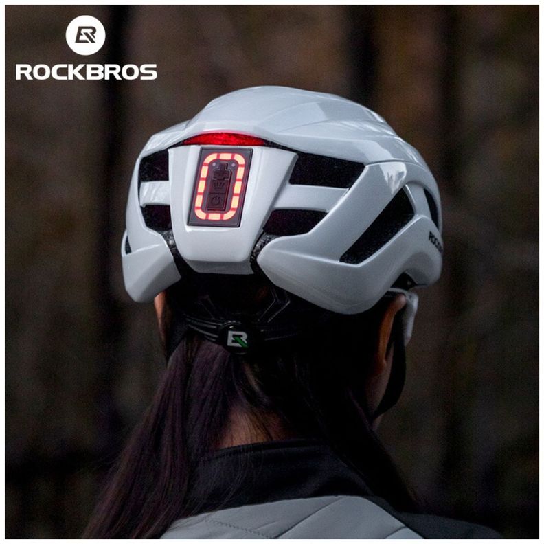 Casco de ciclismo con luces recargable Rockbros ZK-077-7
