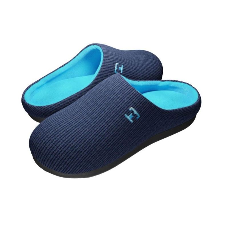 Pantuflas de espuma viscoelastica TheraFly Azul S