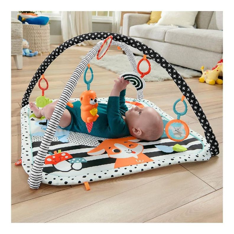 Fisher Price Gimnasio De Actividades Musicales 3 En 1-4