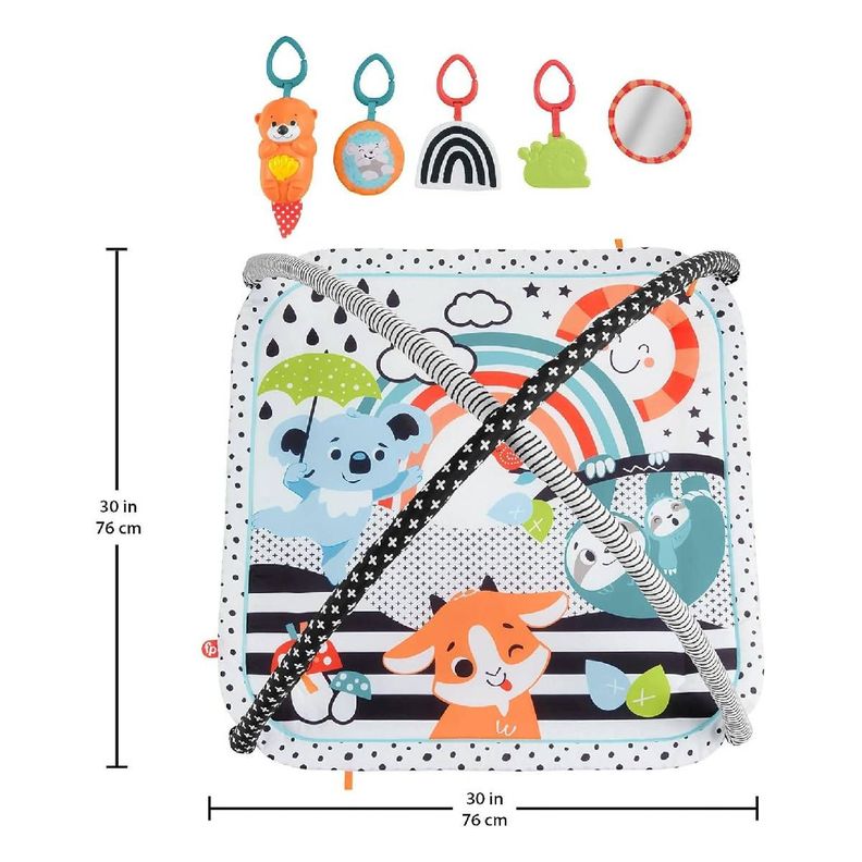 Fisher Price Gimnasio De Actividades Musicales 3 En 1-7