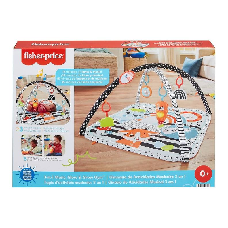 Fisher Price Gimnasio De Actividades Musicales 3 En 1-9
