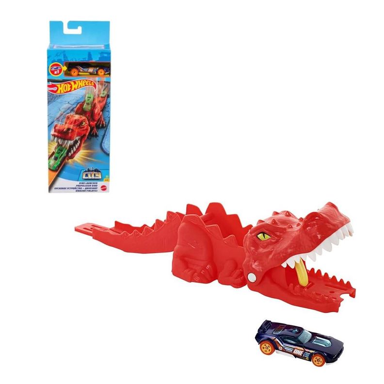 Hot Wheels Lanzasores Nemesis Mattel - Dino Launcher-0