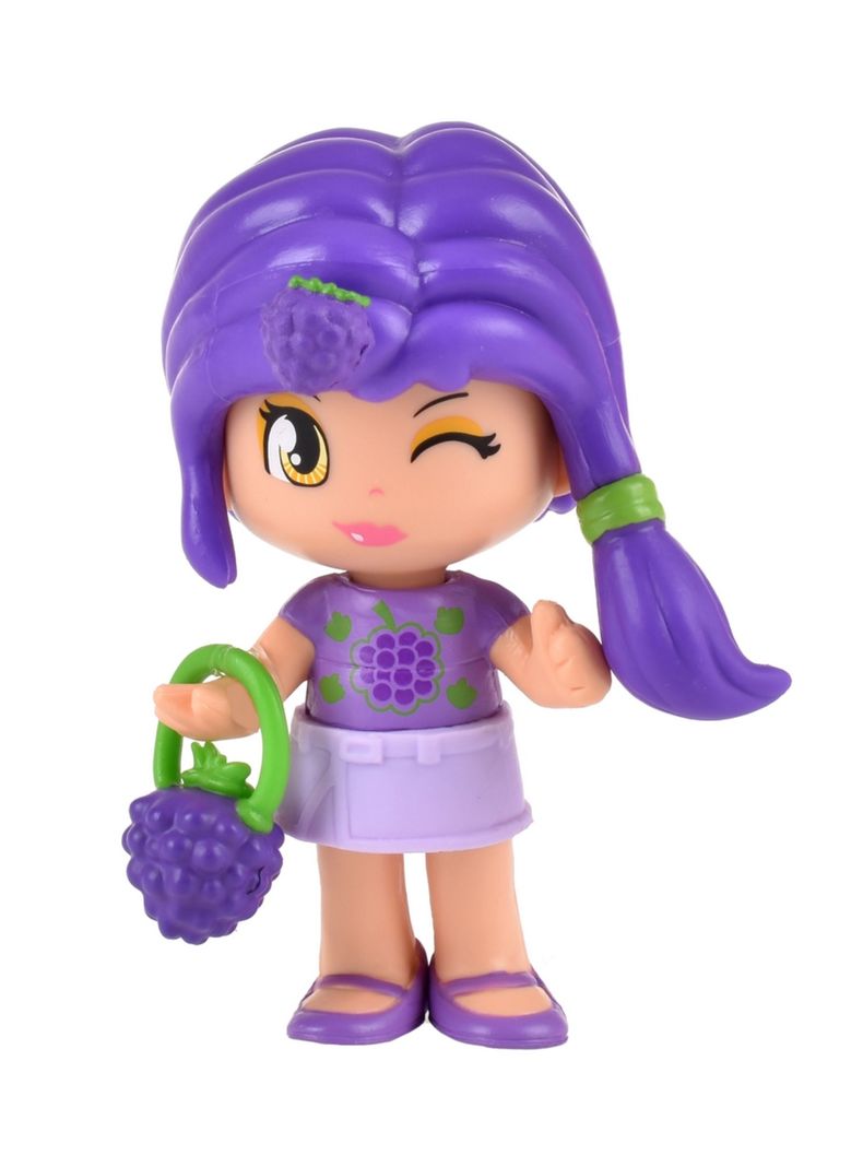 Muneca Pinypon Con Accesorio - Morado