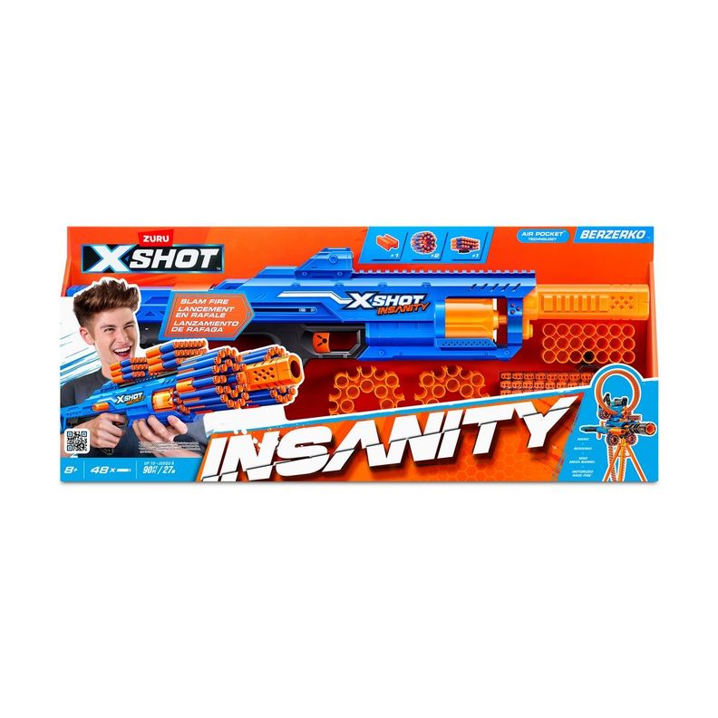 LANZA DARDOS INSANITY BERZERKO CON 48 DARDOS X-SHOT-3