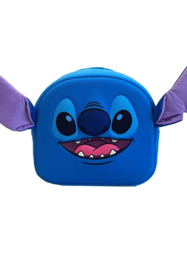 Mochila Preescolar 3d Stitch Con Arnes