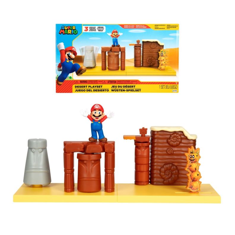 Figura de accion Nintendo coleccion Mario Bros desierto