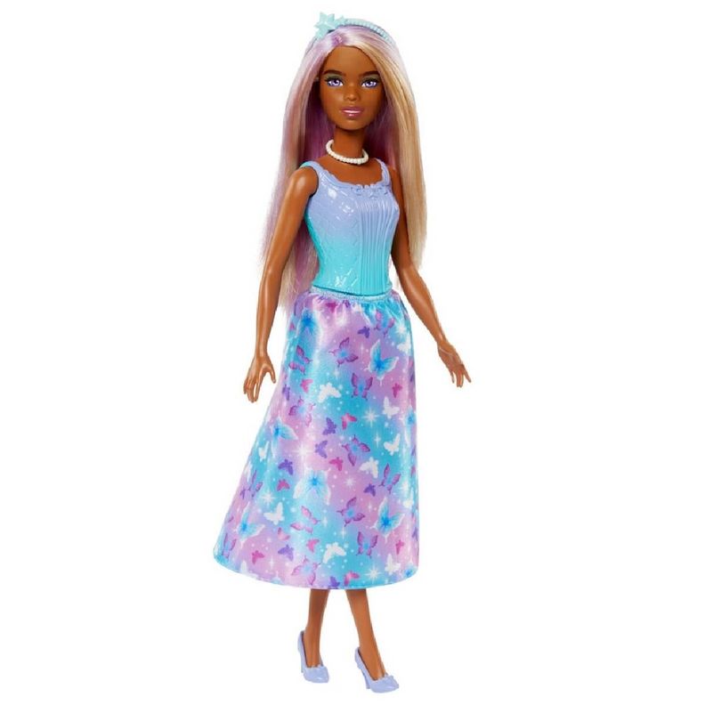 BARBIE FANTASIA DONCELLAS  - PELO BLANCO/MORADO-0