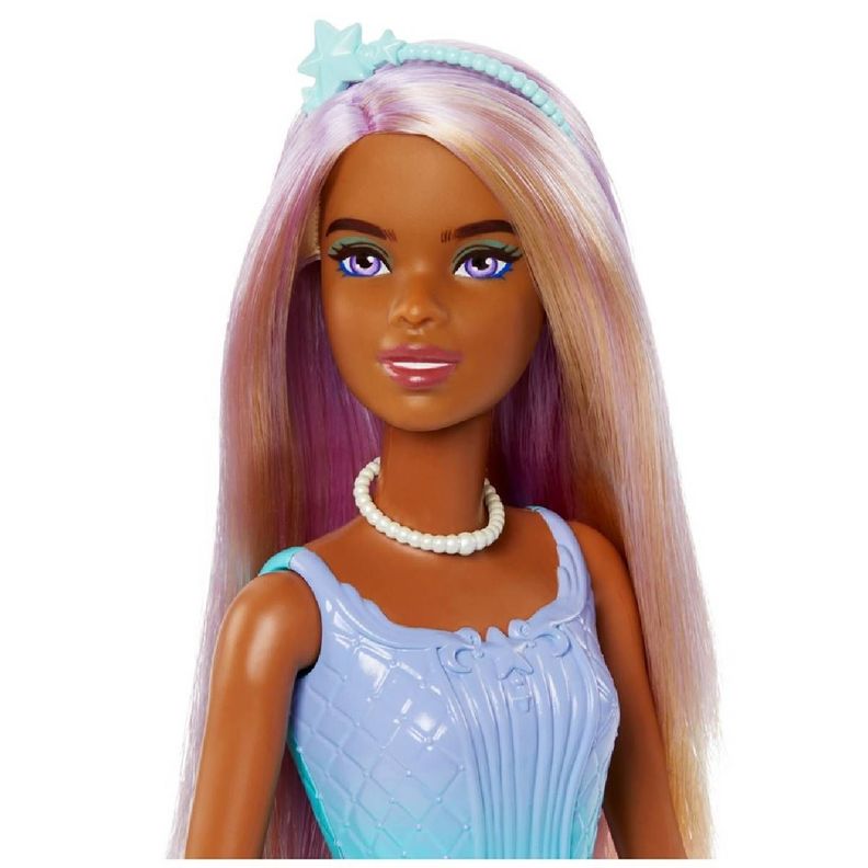 BARBIE FANTASIA DONCELLAS  - PELO BLANCO/MORADO-1