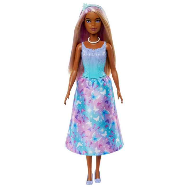 BARBIE FANTASIA DONCELLAS  - PELO BLANCO/MORADO-3