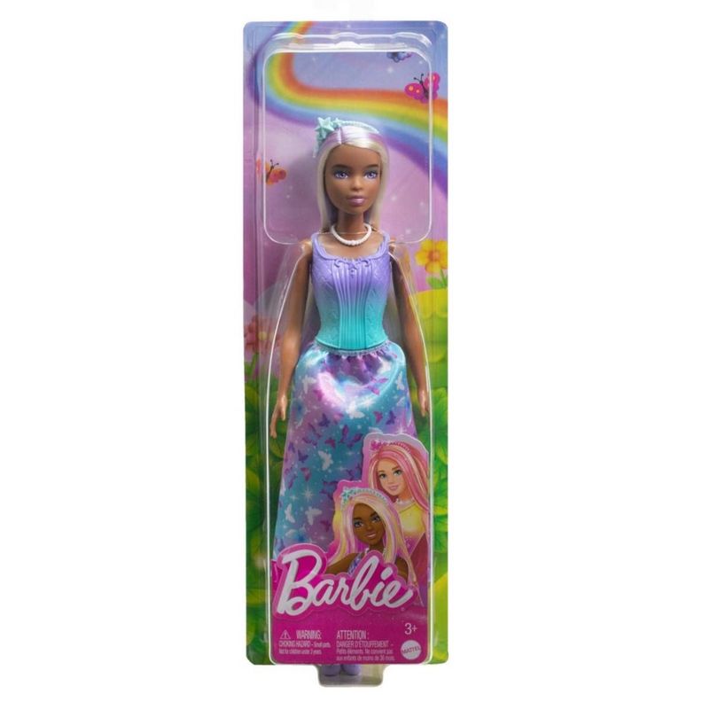 BARBIE FANTASIA DONCELLAS  - PELO BLANCO/MORADO-4