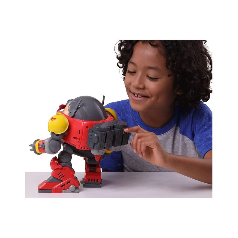 Playset De Combate Robot Eggman Y Sonic-2