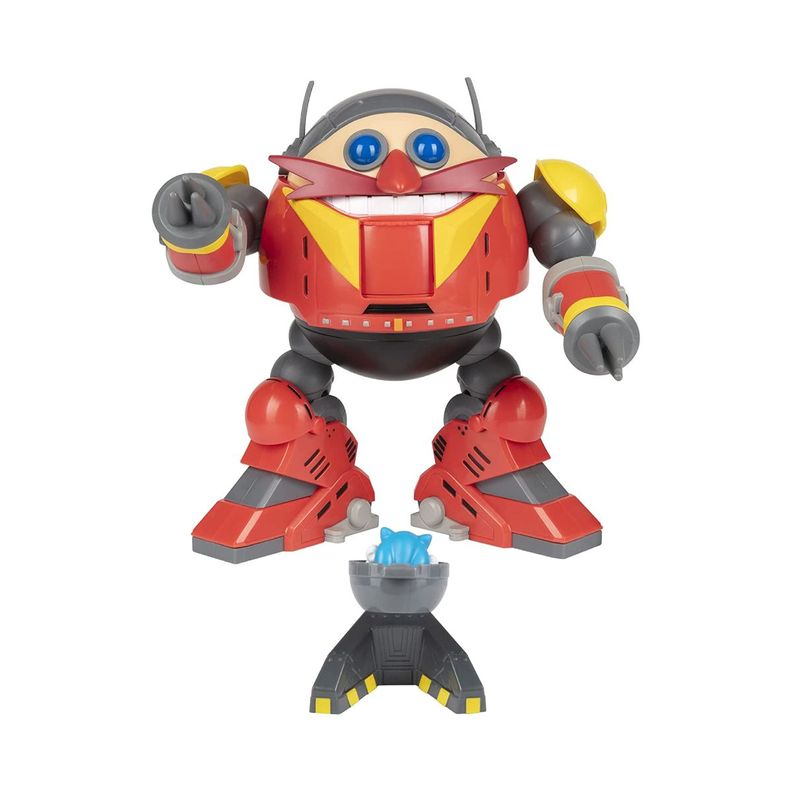 Playset De Combate Robot Eggman Y Sonic-4