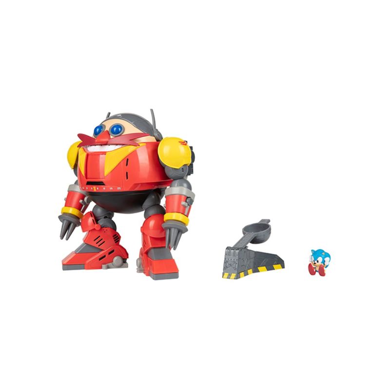 Playset De Combate Robot Eggman Y Sonic-5