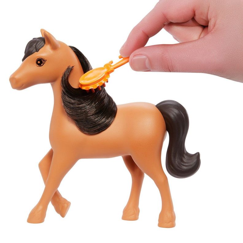 DETECTIVE BARBIE CARRERA DE CABALLOS CUIDADO DE PONYS- RENEE-2