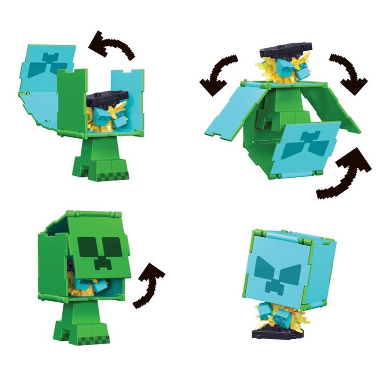 MINECRAFT VANILLA FIGURA DE ACCIÓN FLIPPIN - CREEPER-1