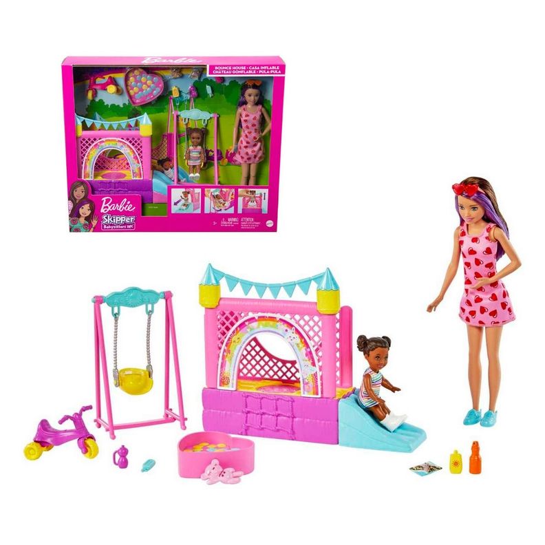 Barbie Skipper Babysitter Parque De Juegos-0