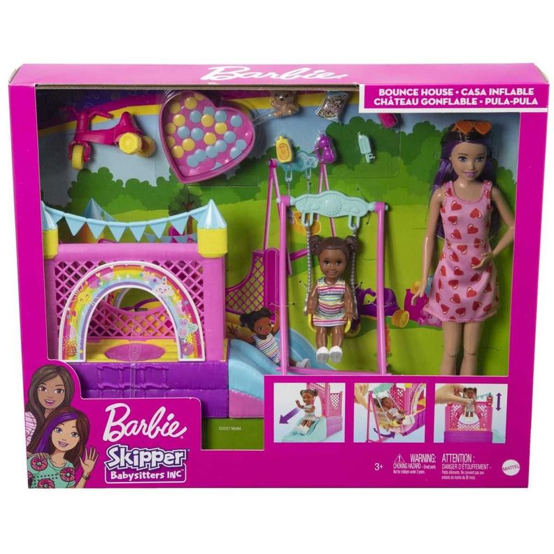 Barbie Skipper Babysitter Parque De Juegos-2