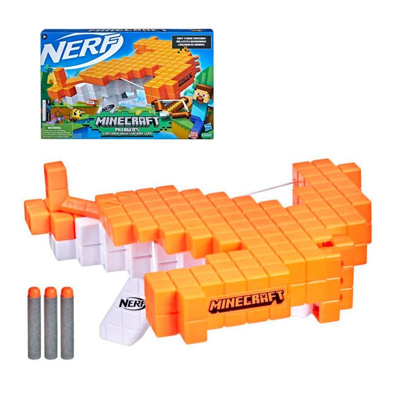 Nerf Minecraft Ballesta De Saqueador-0
