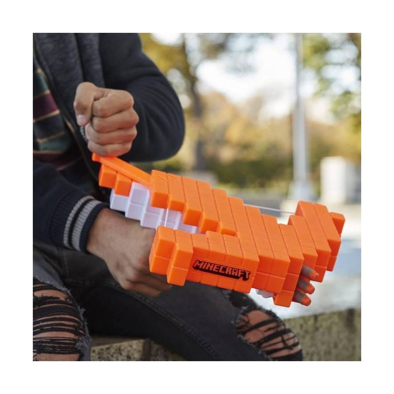 Nerf Minecraft Ballesta De Saqueador-4