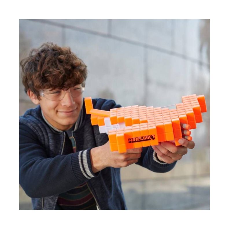 Nerf Minecraft Ballesta De Saqueador-5