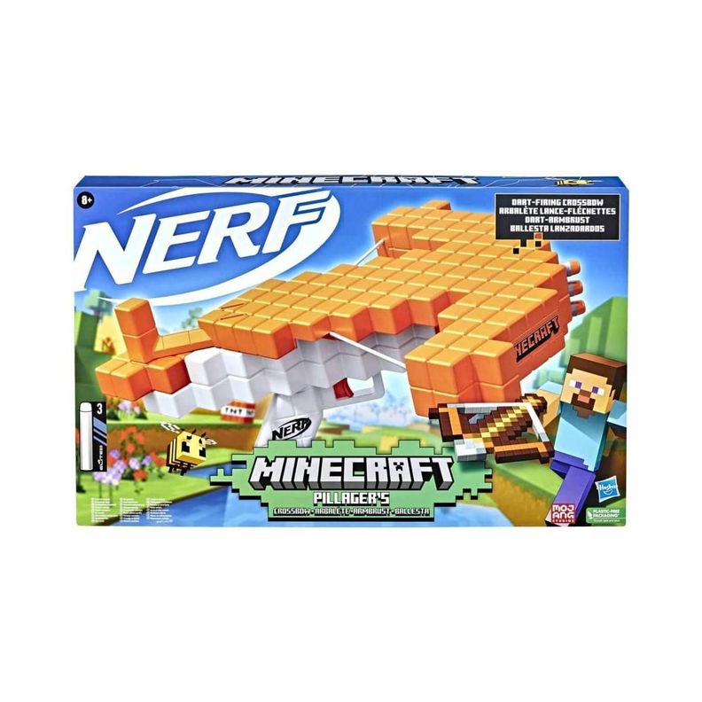 Nerf Minecraft Ballesta De Saqueador-8