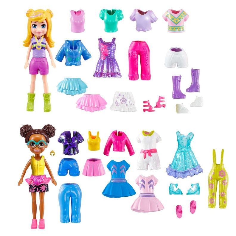 Polly Pocket Súper Paquete De Modas Bahía Mágica-1