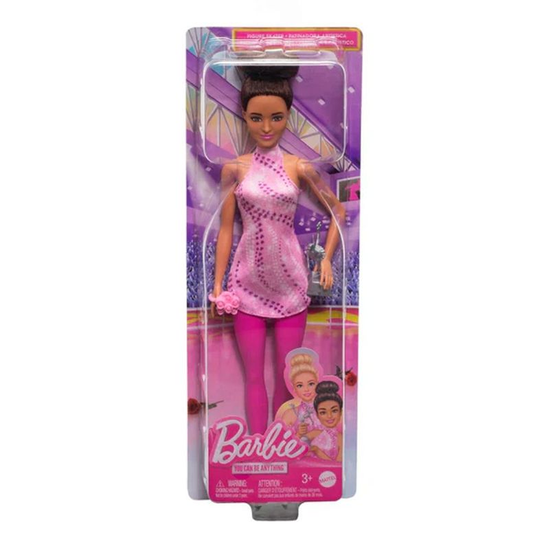 MUÑECA BARBIE PROFESIONALES - PATINADORA ARTÍSTICA-1