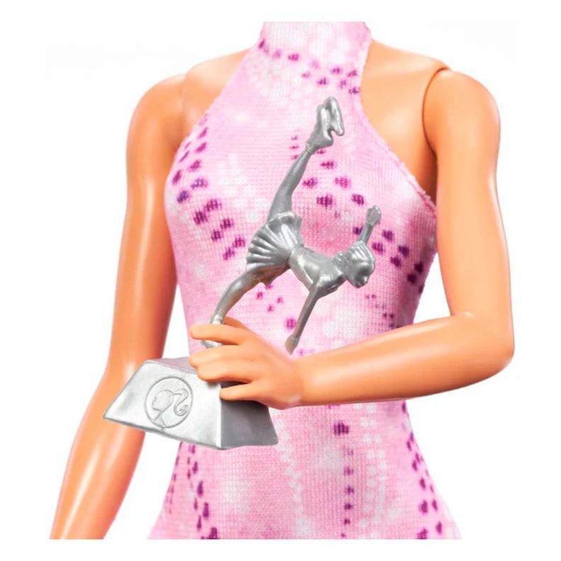 MUÑECA BARBIE PROFESIONALES - PATINADORA ARTÍSTICA-4